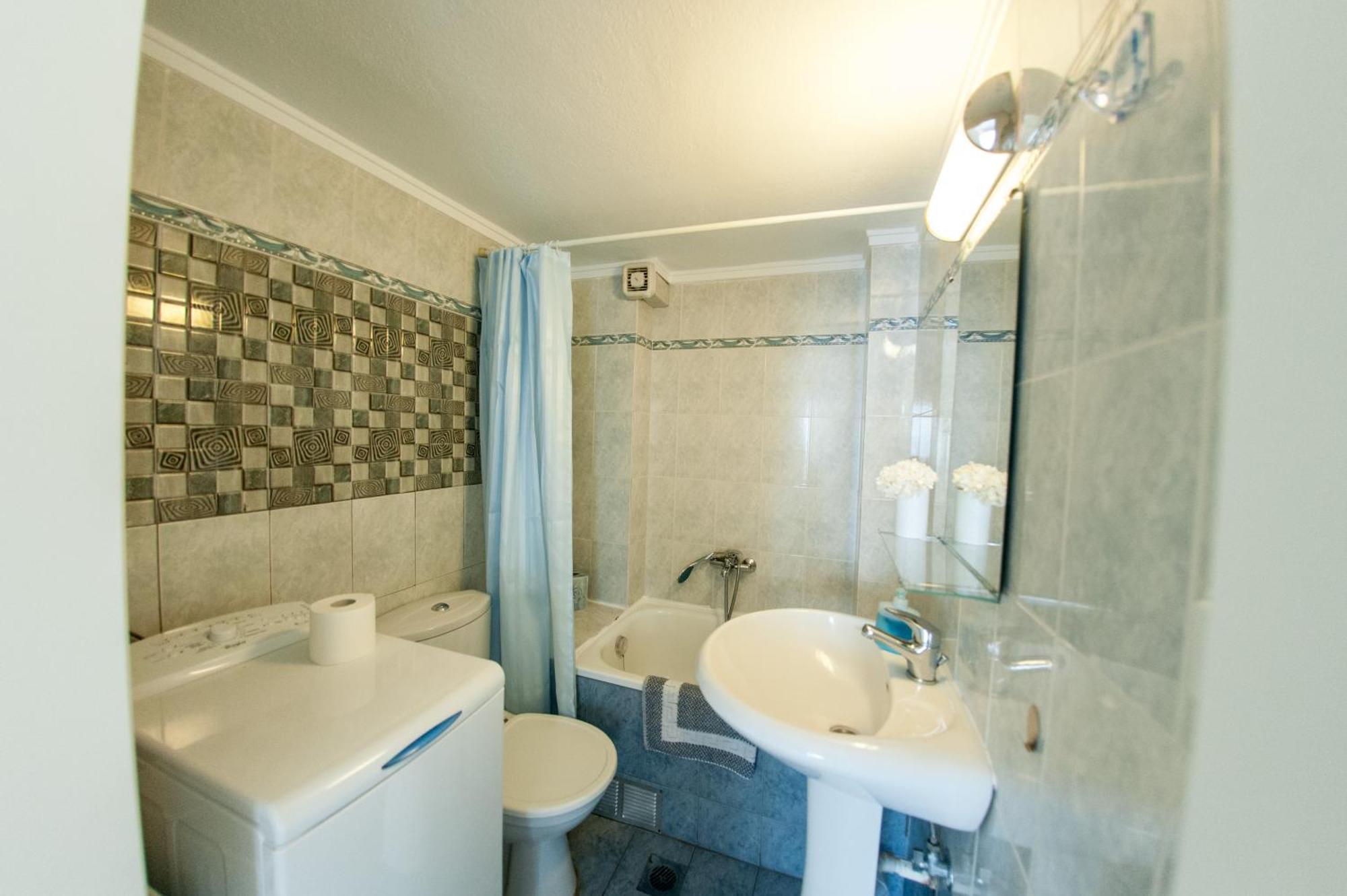 Sea View Flat Apartment Peraia  Luaran gambar